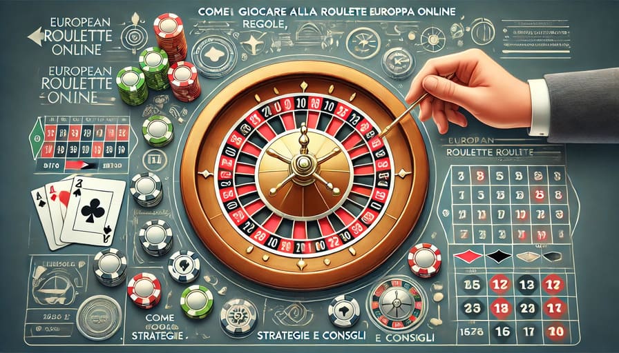 Come giocare alla roulette europea online: regole, strategie e consigli