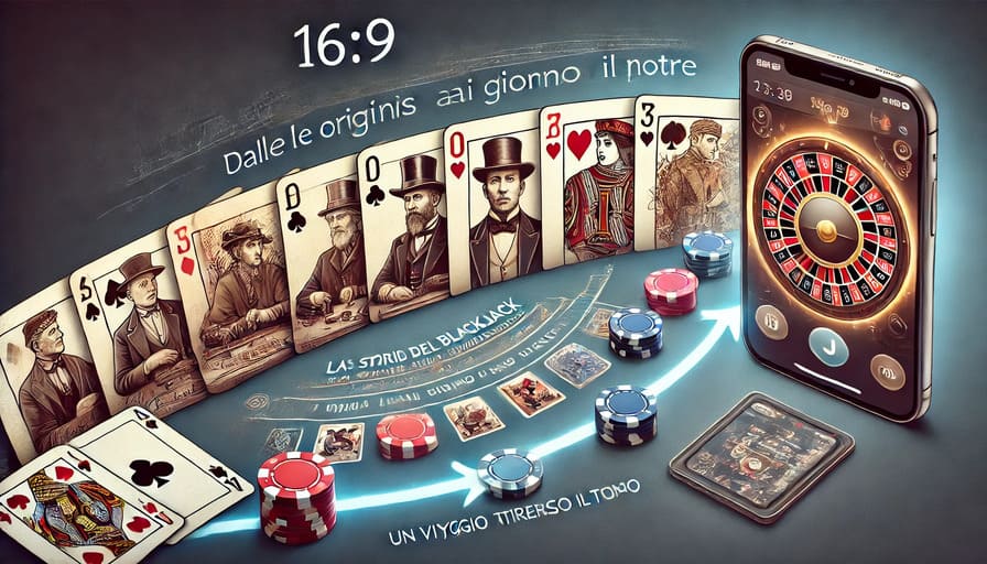 La storia del blackjack: dalle origini ai giorni nostri, un viaggio attraverso il tempo